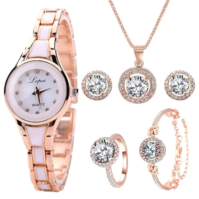 Chenille Crystal - Watch Set
