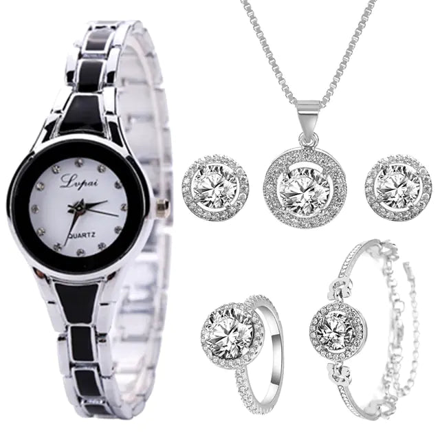 Chenille Crystal - Watch Set