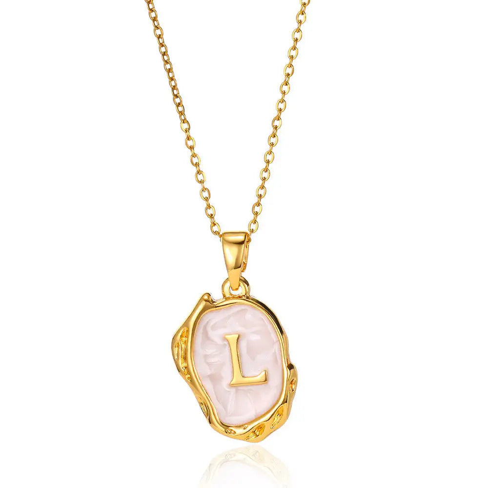Wore My Initials - Letter Necklace