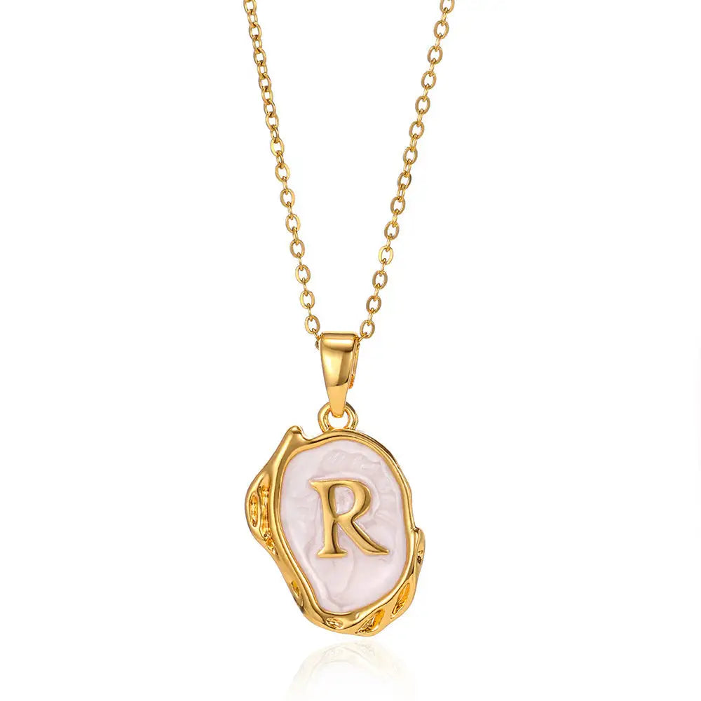 Wore My Initials - Letter Necklace